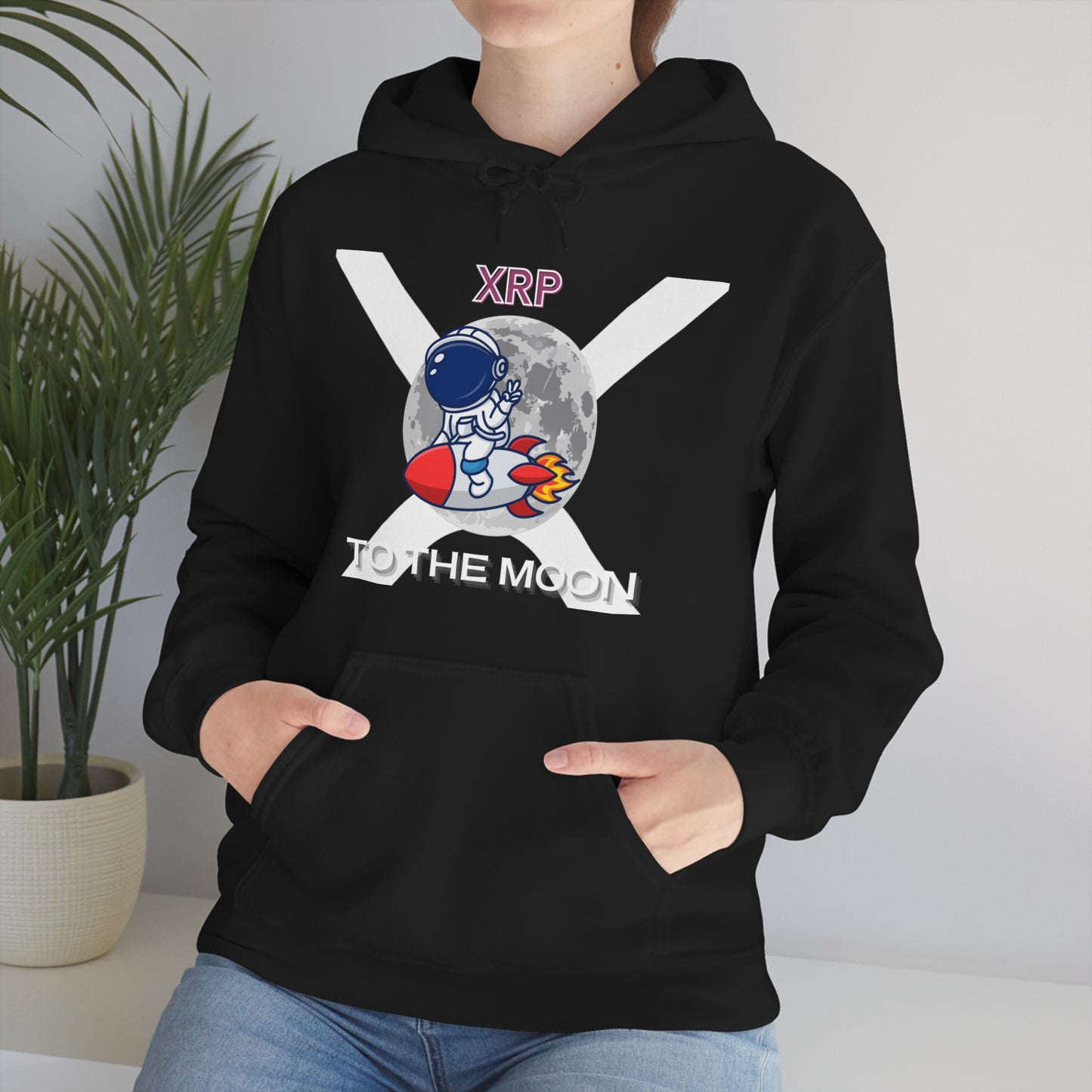 XRP to the Moon (Unisex Hoodie)