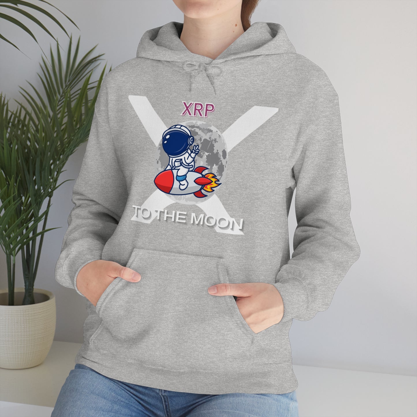 XRP to the Moon (Unisex Hoodie)