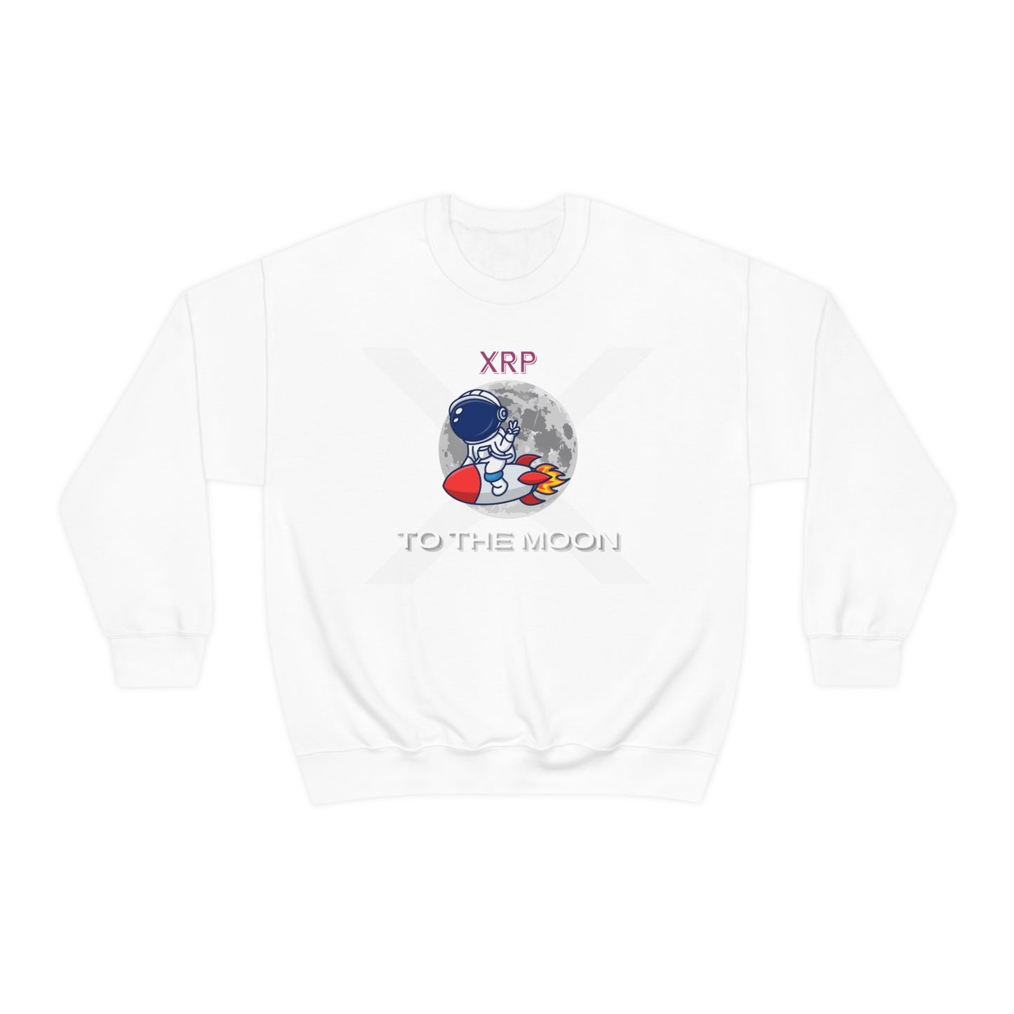 XRP To the Moon (Unisex Crewneck Sweatshirt)