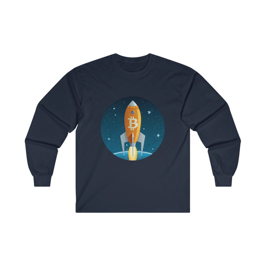 Bitcoin Rocket Long Sleeve