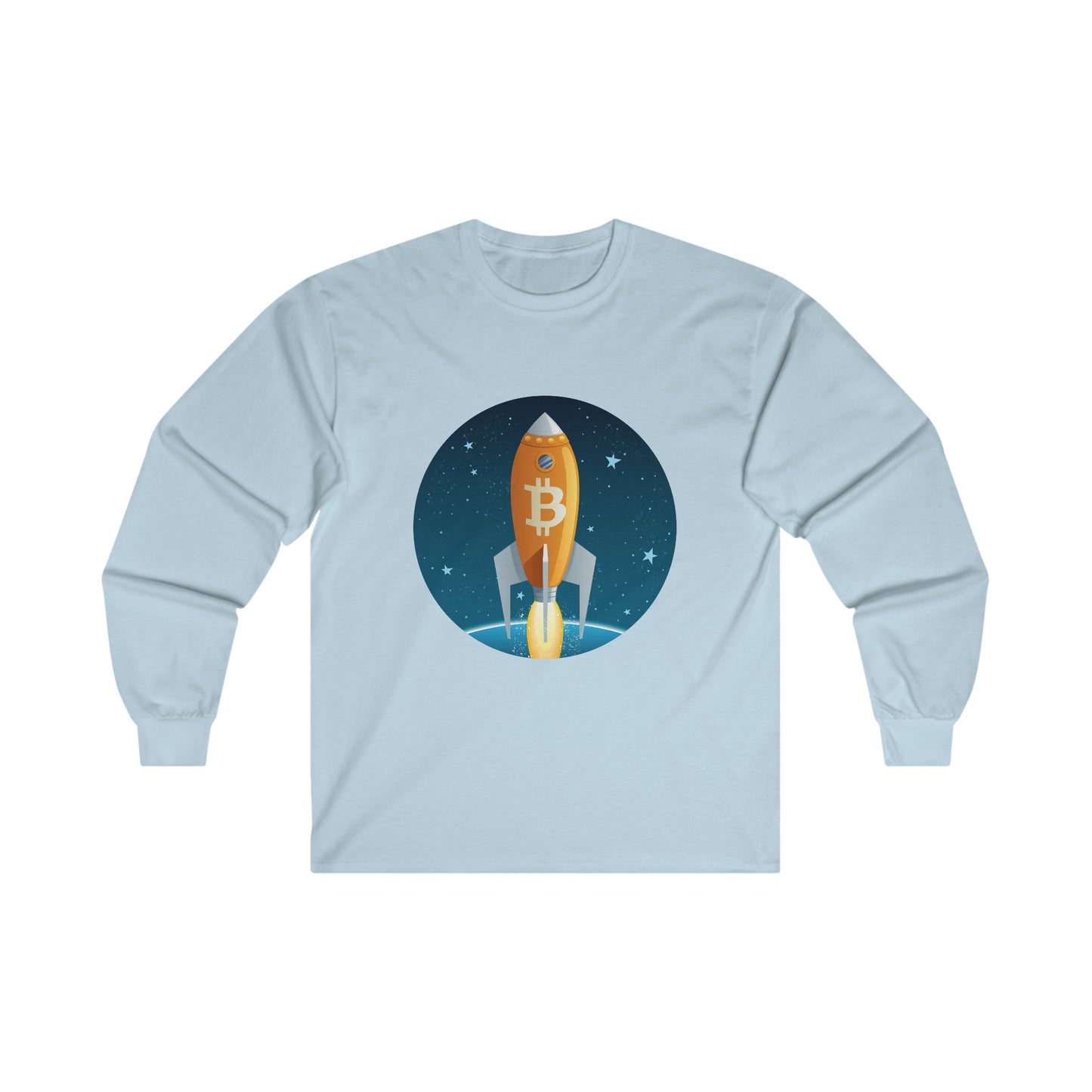 Bitcoin Rocket Long Sleeve