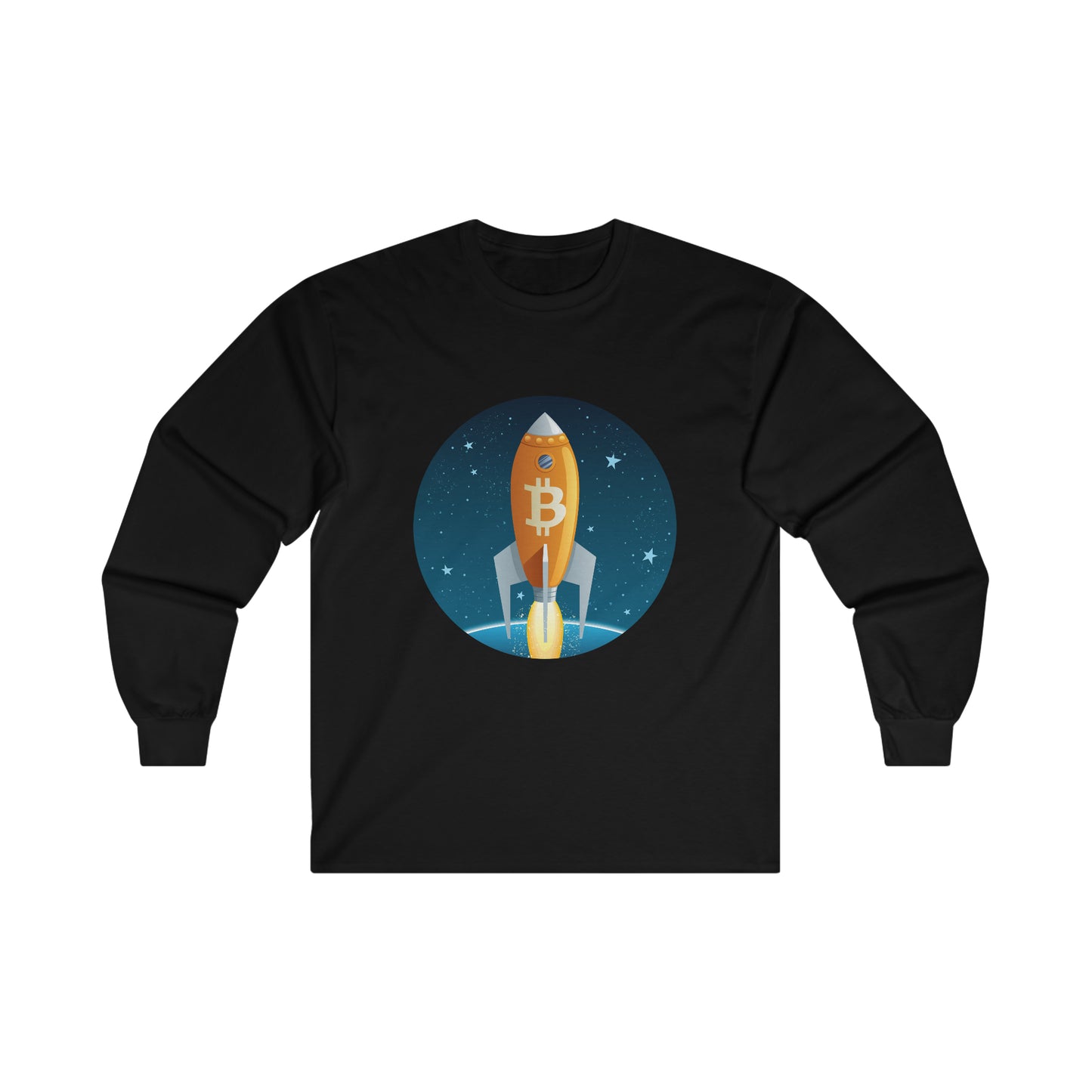 Bitcoin Rocket Long Sleeve