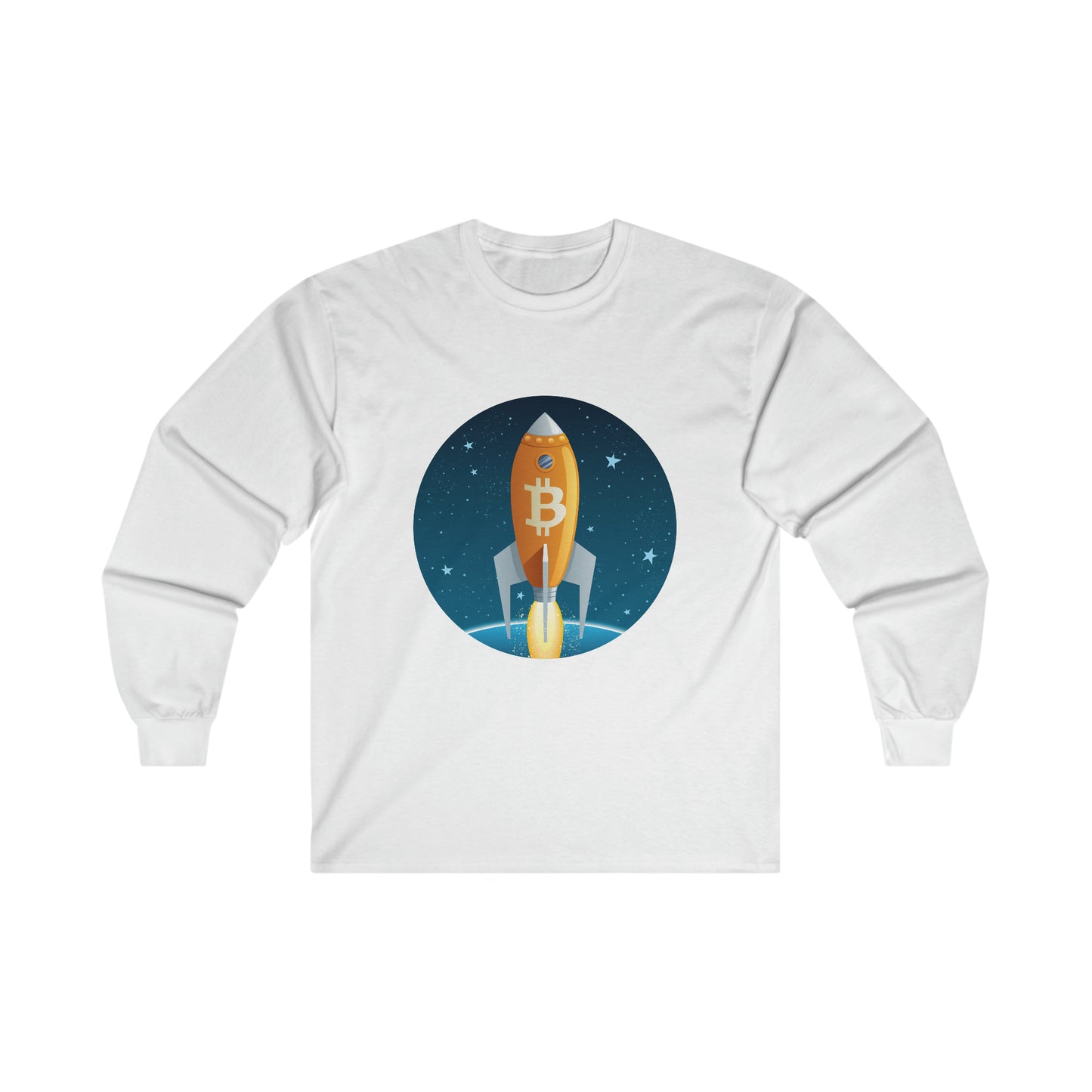 Bitcoin Rocket Long Sleeve