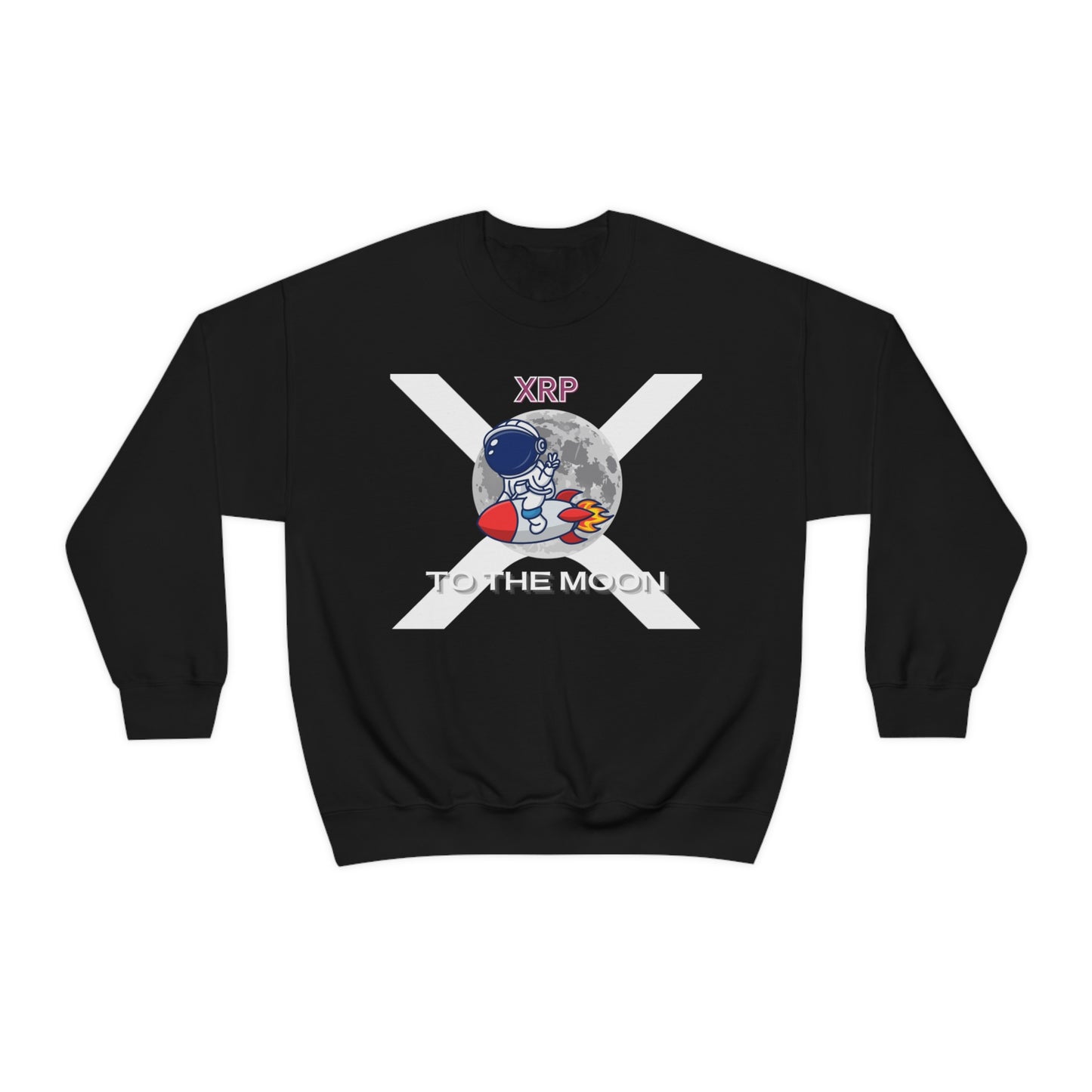 XRP To the Moon (Unisex Crewneck Sweatshirt)