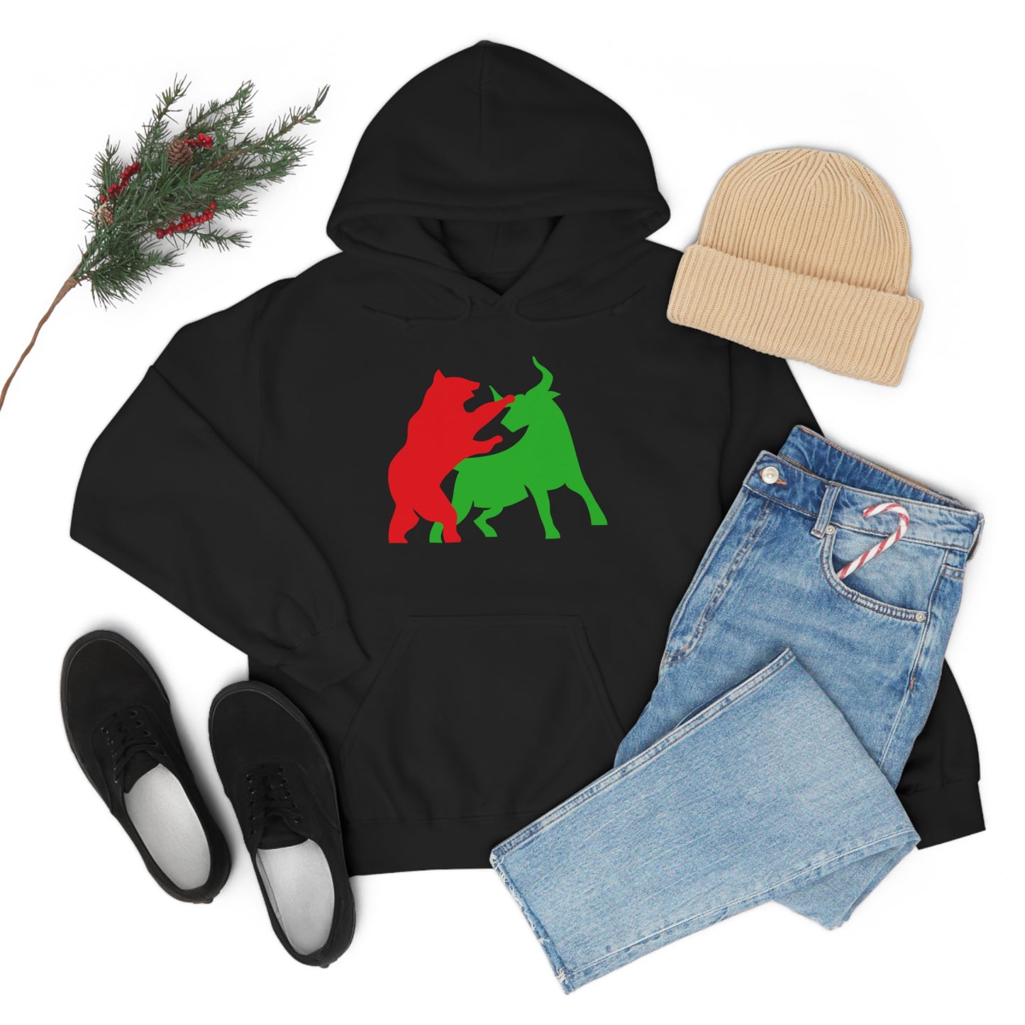 Bull v Bear Unisex Hoodie