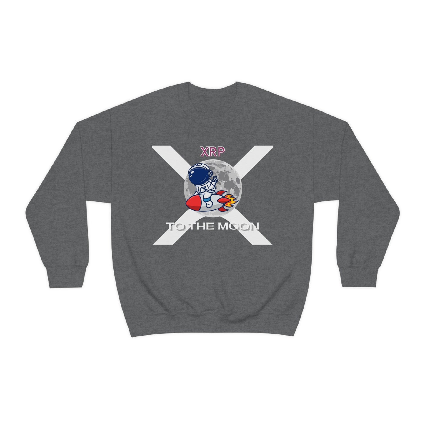 XRP To the Moon (Unisex Crewneck Sweatshirt)