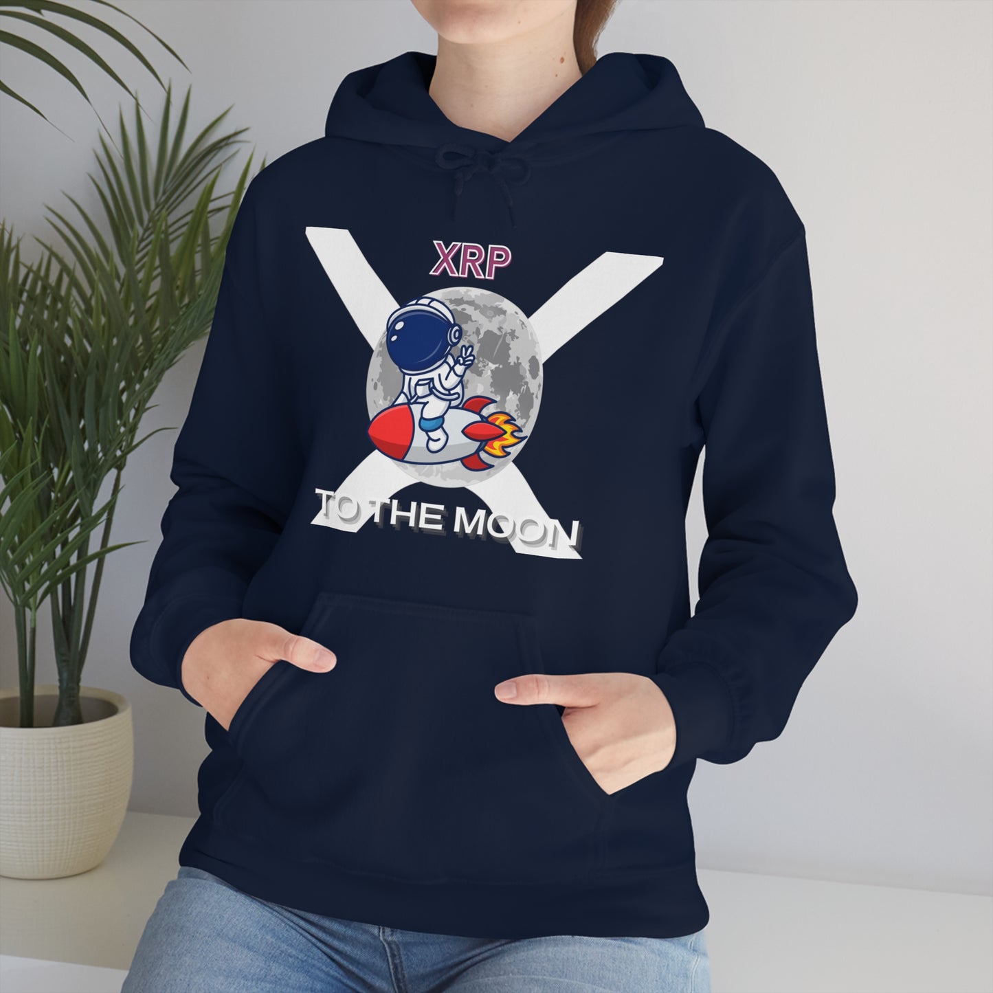 XRP to the Moon (Unisex Hoodie)