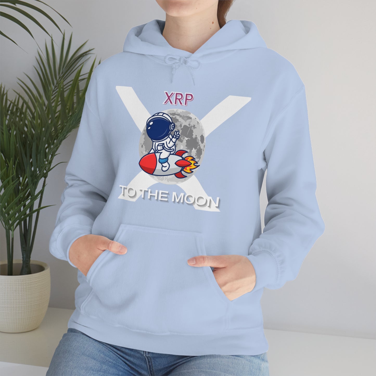 XRP to the Moon (Unisex Hoodie)