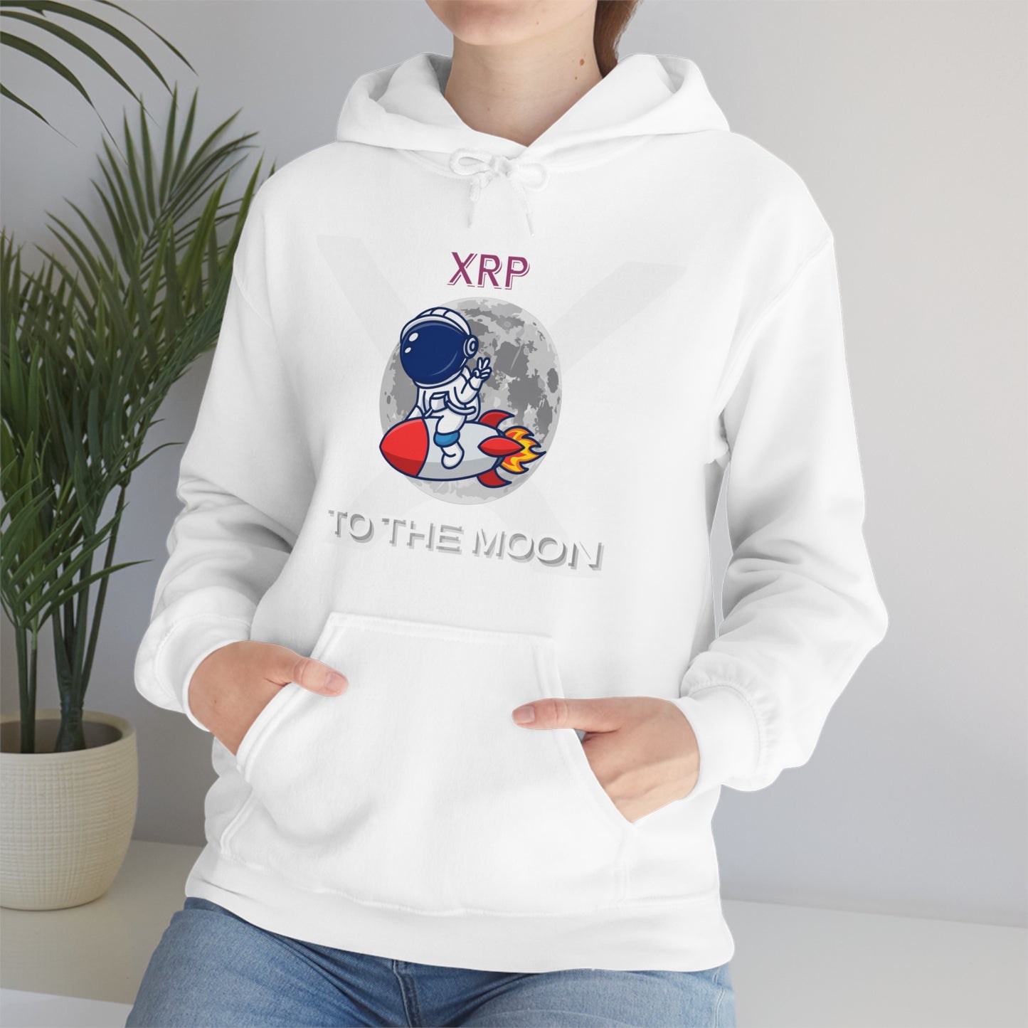 XRP to the Moon (Unisex Hoodie)