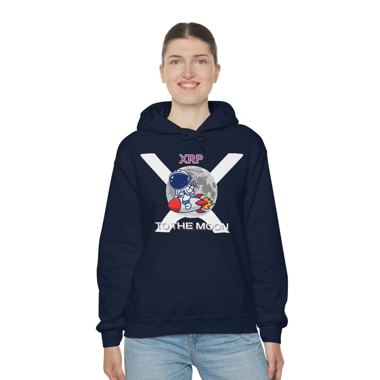 XRP to the Moon (Unisex Hoodie)